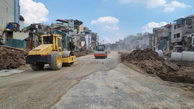 Dự án đường vành đai 2,5 đoạn Nguyễn Trãi - Đầm Hồng phấn đấu thông xe kỹ thuật vào dịp 10/10 - Ảnh 9.