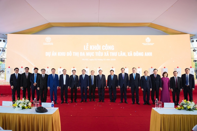 Khởi công dự án khu đô thị đa mục tiêu xã Thư Lâm, xã Đông Anh (Hà Nội)- Ảnh 2.