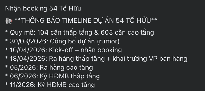 Dự án chưa rõ chủ đầu tư nhận "booking thiện chí", người mua đang đối mặt rủi ro gì?- Ảnh 2. Dự án chưa rõ chủ đầu tư nhận "booking thiện chí", người mua đang đối mặt rủi ro gì?- Ảnh 2.