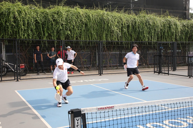 Giải Pickleball Hiệp hội Bất động sản Việt Nam lần thứ I: Sân chơi ấn tượng và đầy cảm xúc- Ảnh 5.