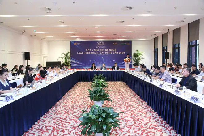 Hội thảo "Góp ý sửa đổi, bổ sung Luật Kinh doanh bất động sản 2023" - Ảnh 9.