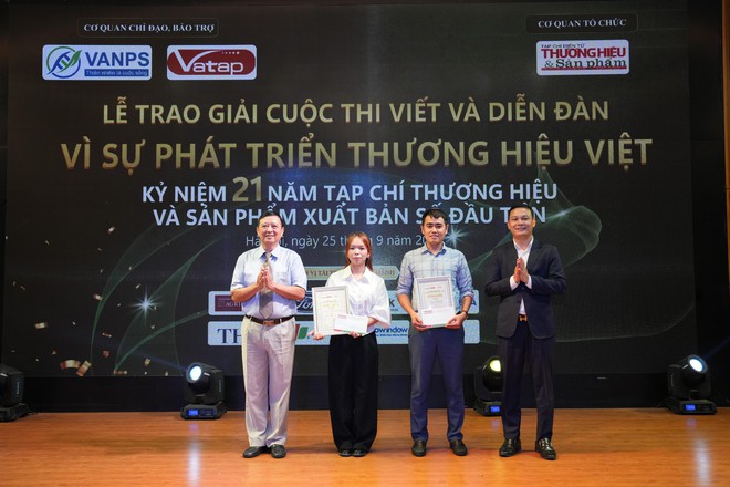Tạp chí Thương hiệu và Sản phẩm tổ chức Lễ trao giải cuộc thi viết và Diễn đàn vì sự phát triển thương hiệu Việt- Ảnh 6.