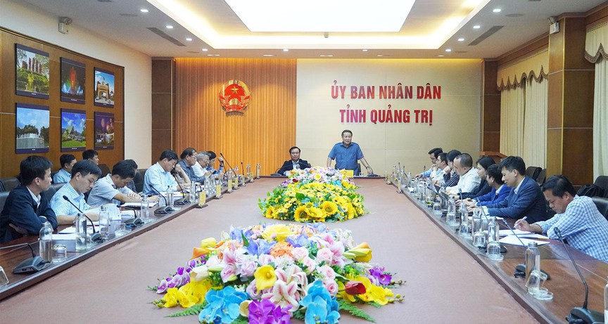 Quảng Trị: Nhà đầu tư báo cáo tiến độ dự án LNG Hải Lăng giai đoạn 1- Ảnh 1.