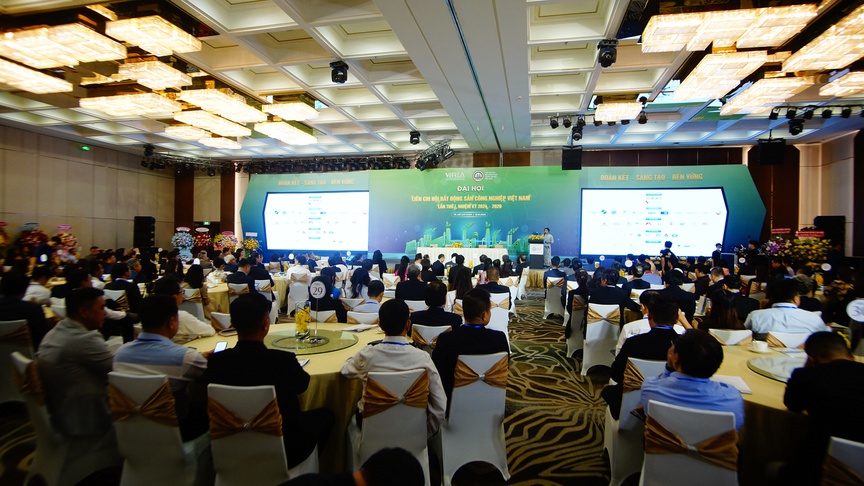 Đại hội Liên chi hội Bất động sản công nghiệp Việt Nam lần thứ nhất nhiệm kỳ 2024 - 2029- Ảnh 1.