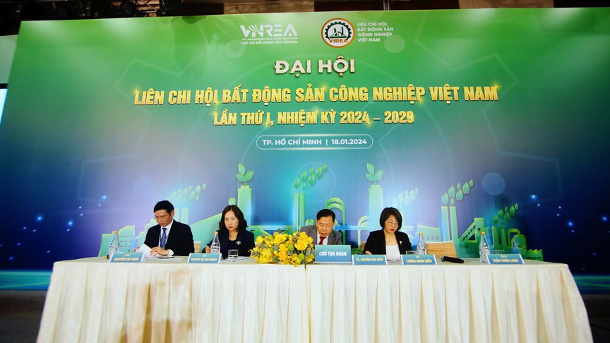 Đại hội Liên chi hội Bất động sản công nghiệp Việt Nam lần thứ nhất nhiệm kỳ 2024 - 2029- Ảnh 3.