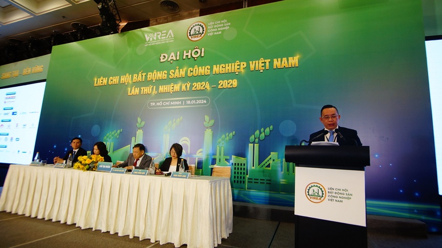 Đại hội Liên chi hội Bất động sản công nghiệp Việt Nam lần thứ nhất nhiệm kỳ 2024 - 2029- Ảnh 5.