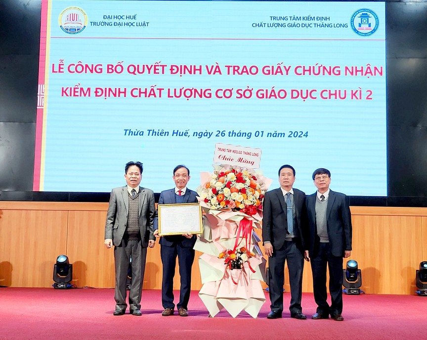 Trường Đại học Luật, Đại học Huế: Tiếp tục khẳng định chất lượng, vị thế, uy tín trong hệ thống giáo dục đại học Việt Nam- Ảnh 1.