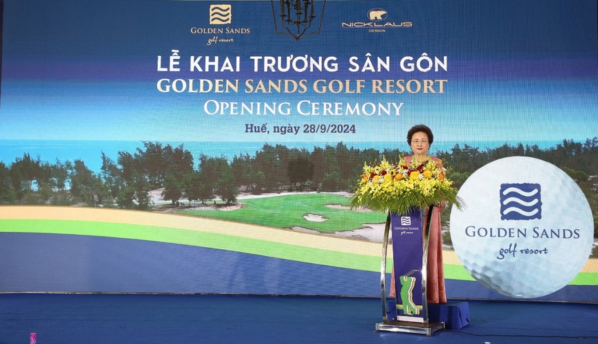 Khai trương tuyệt phẩm sân gôn nơi miền di sản cố đô Huế Golden Sands Golf Resort- Ảnh 2.