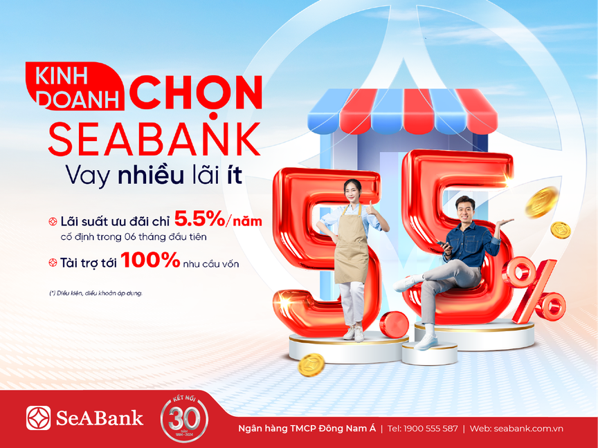 SeABank dành 5.000 tỷ đồng cho vay khách hàng cá nhân bổ sung vốn kinh doanh- Ảnh 1.