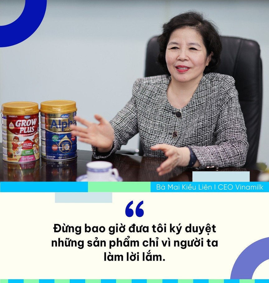 Những câu nói của bà Mai Kiều Liên làm nên "chất" Vinamilk- Ảnh 4.