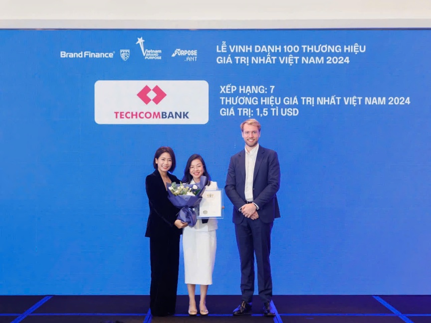 Techcombank, thương hiệu Ngân hàng tư nhân giá trị nhất Việt Nam, tiếp tục thăng hạng toàn cầu- Ảnh 1.