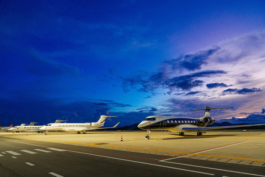 Loạt chuyên cơ huyền thoại của Gulfstream "chọn mặt gửi vàng" tại Đà Nẵng- Ảnh 1.