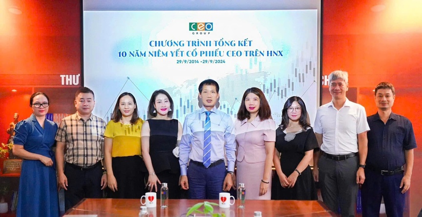 CEO Group: 10 Years of listing and the journey towards sustainable development- Ảnh 1.