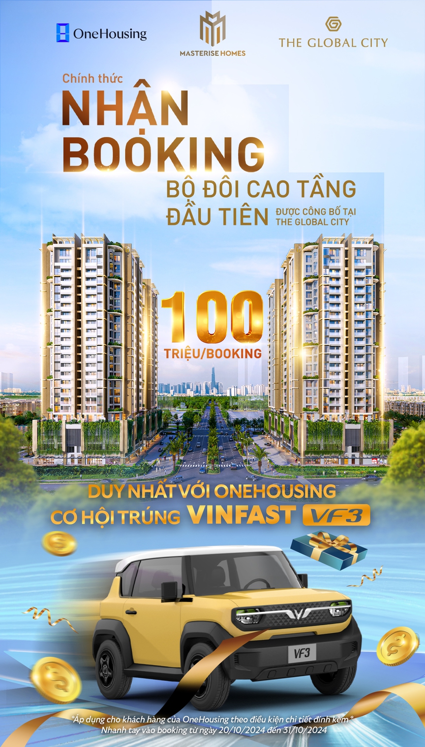 OneHousing bắt tay Masterise Homes phân phối dự án tâm điểm The Global City- Ảnh 5.