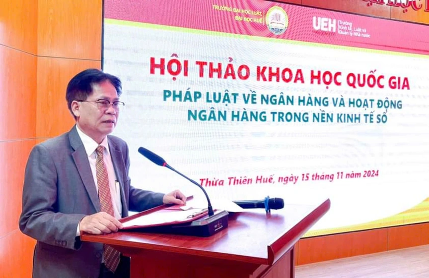 Hội thảo khoa học “Pháp luật về ngân hàng và hoạt động ngân hàng trong nền kinh tế số”- Ảnh 2.