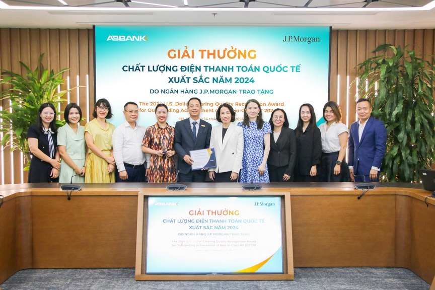 ABBank được vinh danh Ngân hàng có “Chất lượng điện thanh toán quốc tế xuất sắc 2024"- Ảnh 4.