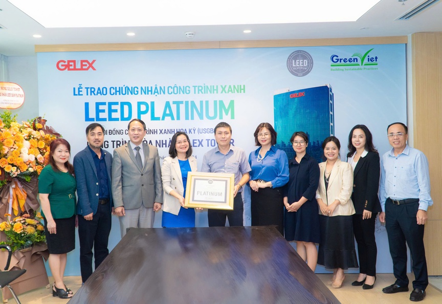 GELEX Tower đạt chứng nhận công trình xanh LEED Platinum- Ảnh 2.