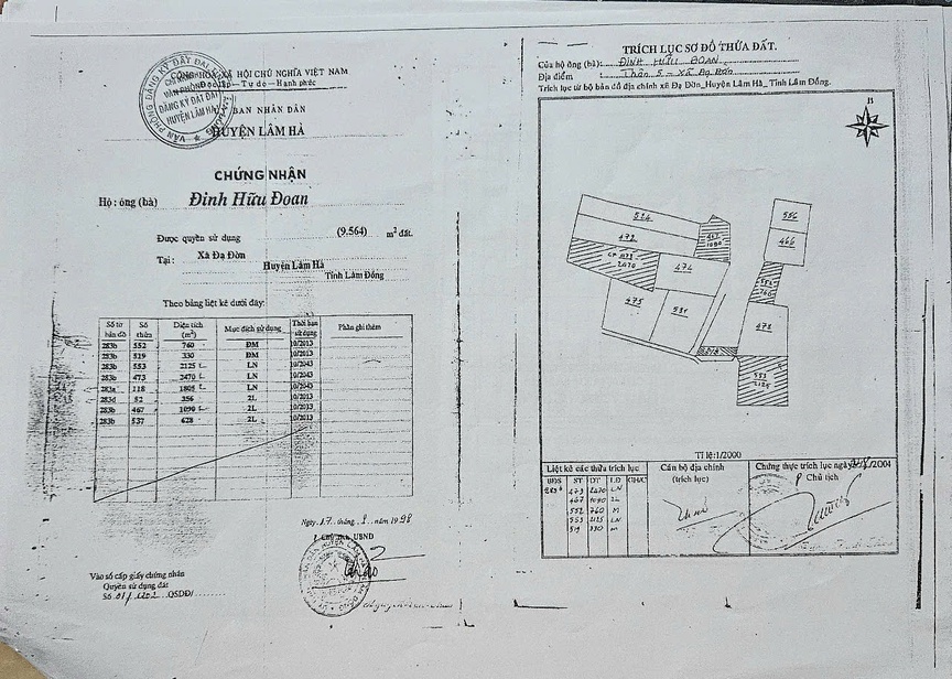 Cảnh báo về trường hợp cho mượn đất ở Lâm Đồng - Bài 1: Hơn 3 thập kỷ mang đơn đi đòi lại quyền sử dụng đất- Ảnh 4.