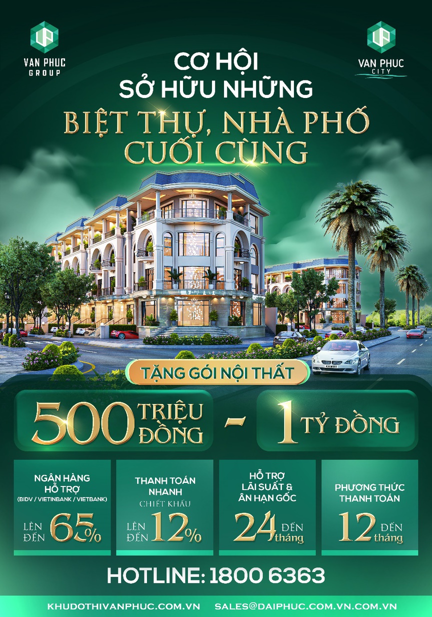 Van Phúc City mở ra cơ hội sở hữu những căn biệt thự, nhà phố "cuối cùng"- Ảnh 3.