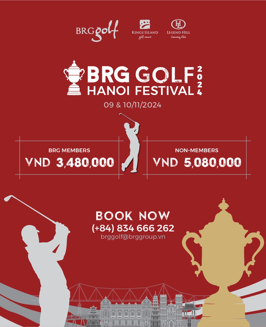 Hai tuyệt tác sân gôn đã sẵn sàng chào đón sự kiện BRG Golf Hanoi Festival 2024 - Ảnh 1.