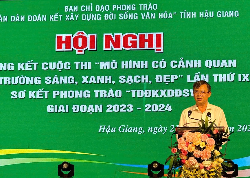 Hậu Giang xanh, chất lượng cuộc sống xanh- Ảnh 2.