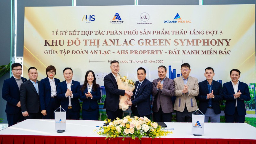 Đất Xanh Miền Bắc tiếp tục được lựa chọn phân phối dự án Anlac Green Symphony đợt 3 - Dấu ấn mới cho thị trường cuối năm- Ảnh 1.