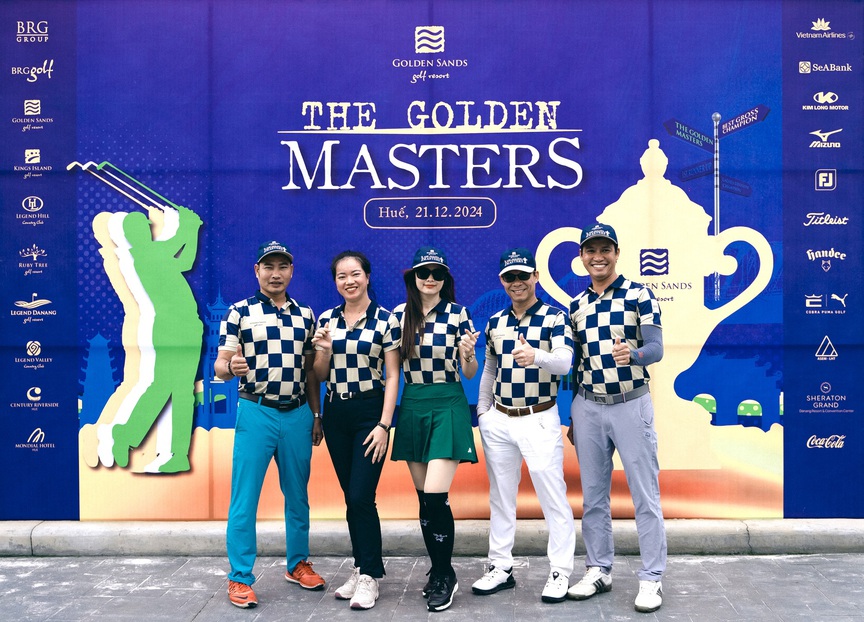 Sự kiện gôn đầu tiên trên sân gôn thử thách nhất Việt Nam Golden Sand Golf Resort Huế mang tên The Golden Masters- Ảnh 1.