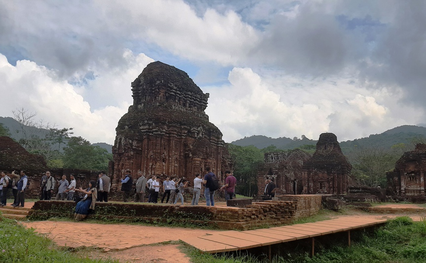 Quảng Nam: Kỷ niệm 25 năm Khu đền tháp Mỹ Sơn được UNESCO công nhận là Di sản văn hóa thế giới- Ảnh 1.