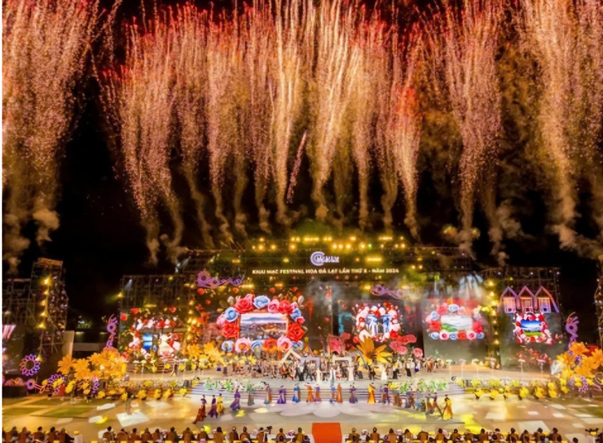 Lâm Đồng: Tưng bừng khai mạc Festival Hoa Đà Lạt lần thứ 10 - năm 2024- Ảnh 5.