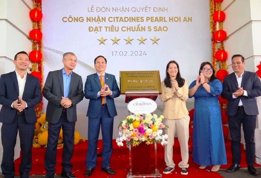 Quảng Nam: Khu nghỉ dưỡng Citadines Pearl Hoi An công nhận đạt chuẩn 5 sao- Ảnh 1.