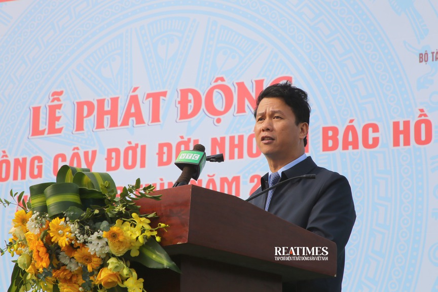 Chủ tịch VNREA tham dự Lễ phát động "Tết trồng cây đời đời nhớ ơn Bác Hồ" tại Bắc Giang- Ảnh 1.