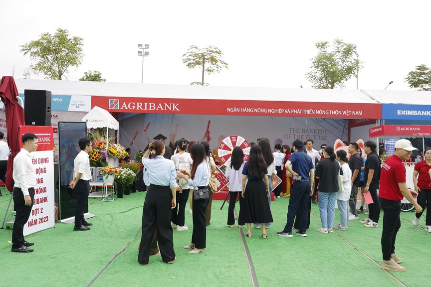 Agribank đồng hành cùng Ngày hội tuyển dụng 2023 của Học viện Tài chính- Ảnh 5.