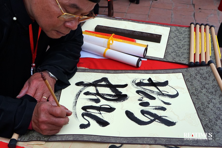 Xin chữ đầu xuân nét đẹp văn hóa của người Hà Nội- Ảnh 5.