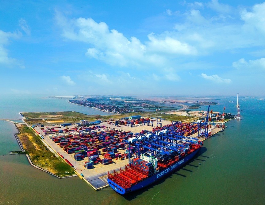 Hải Phòng: Bến cảng container Quốc tế Tân Cảng chính thức đưa vào hoạt động- Ảnh 1.