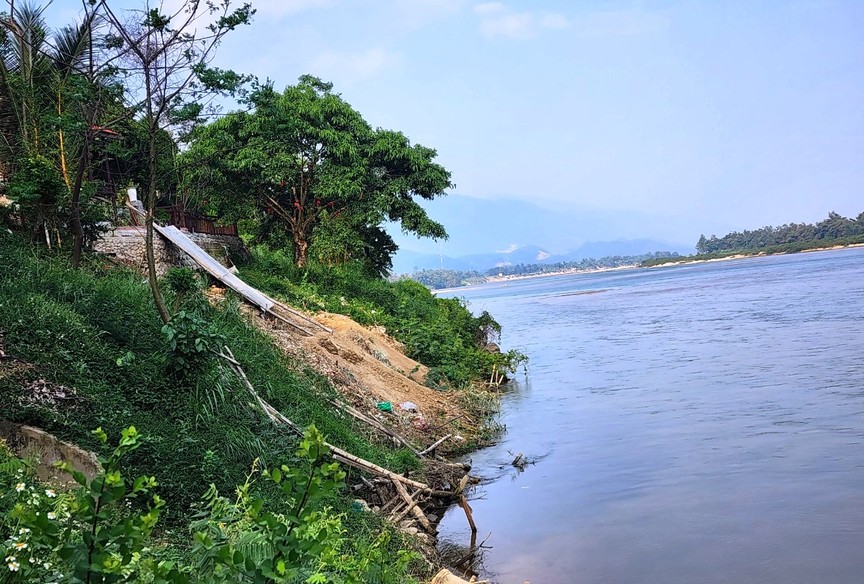 Quảng Nam: Nghiên cứu, hướng dẫn chùa Hà Tân thực hiện thủ tục  thực hiện kè sông- Ảnh 1.
