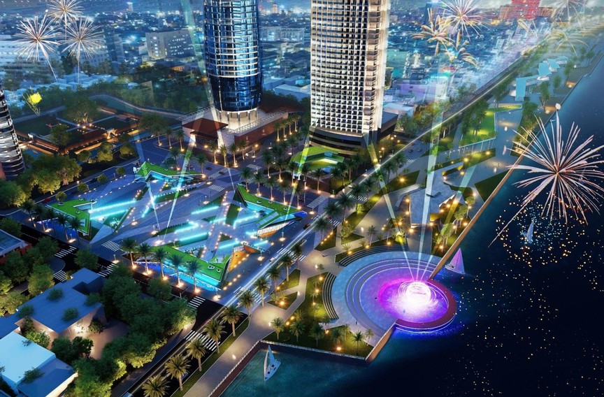 Đà Nẵng lấy ý kiến 12 phương án xây dựng quảng trường trung tâm thành phố- Ảnh 1.
