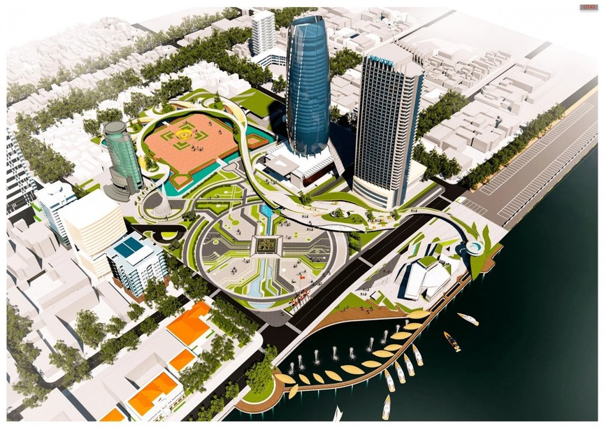 Đà Nẵng lấy ý kiến 12 phương án xây dựng quảng trường trung tâm thành phố- Ảnh 6.