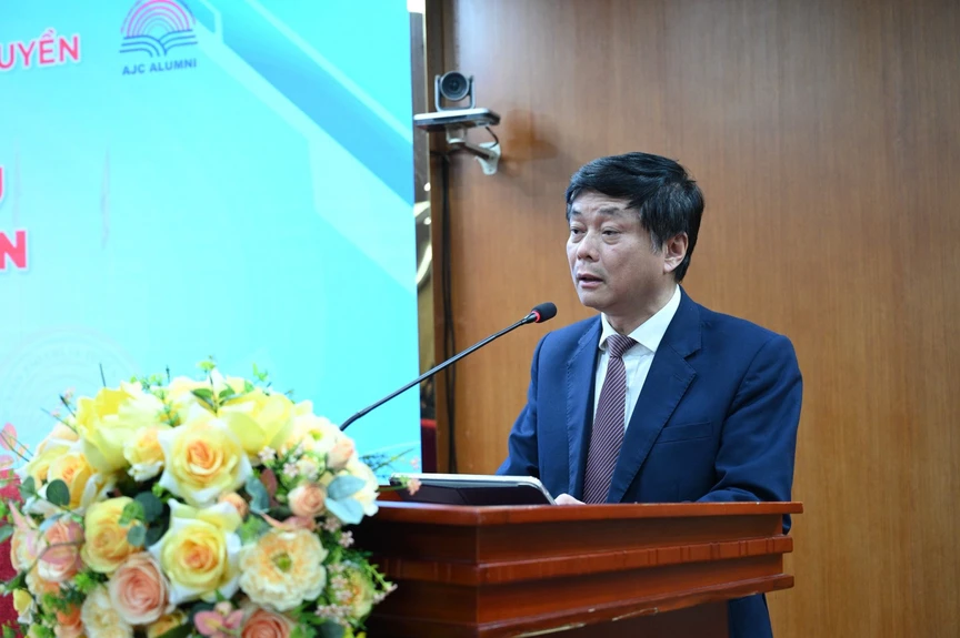 Học viện Báo chí và Tuyên truyền tổ chức Đại hội đại biểu Hội Cựu sinh viên- Ảnh 4.