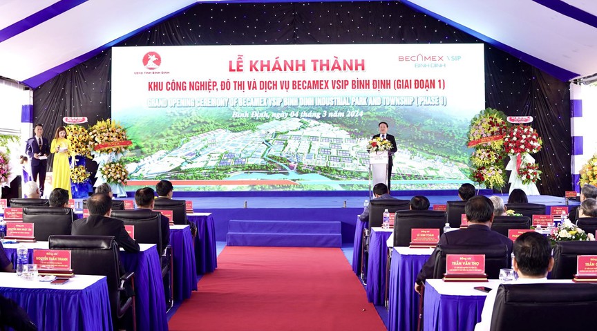 Khánh thành khu công nghiệp, đô thị và dịch vụ Becamex VSIP Bình Định- Ảnh 3.