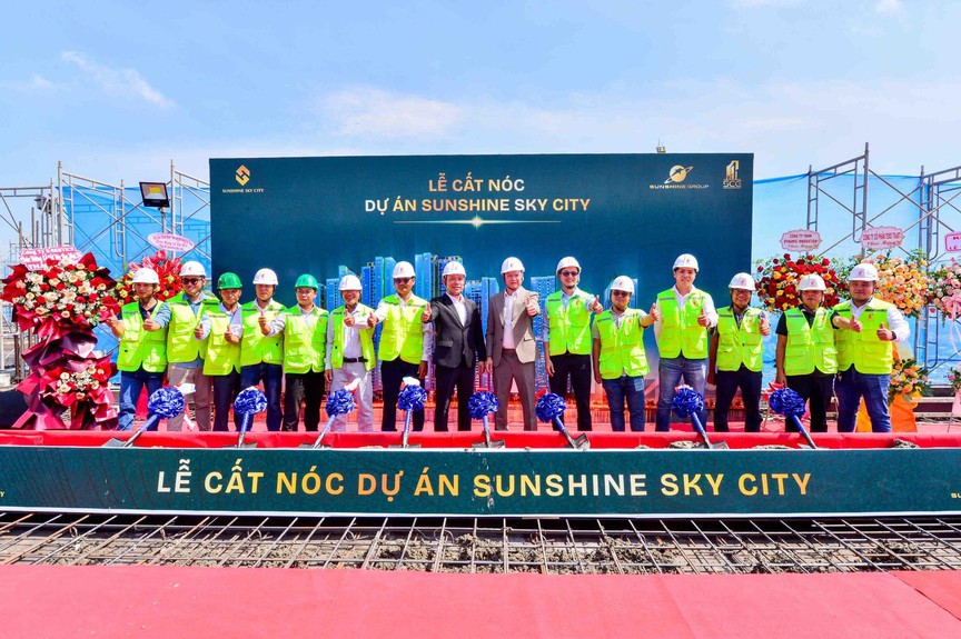 Tổ hợp căn hộ “chuẩn khách sạn ven sông Sài Gòn” - Sunshine Sky City cất nóc toà S4- Ảnh 3.