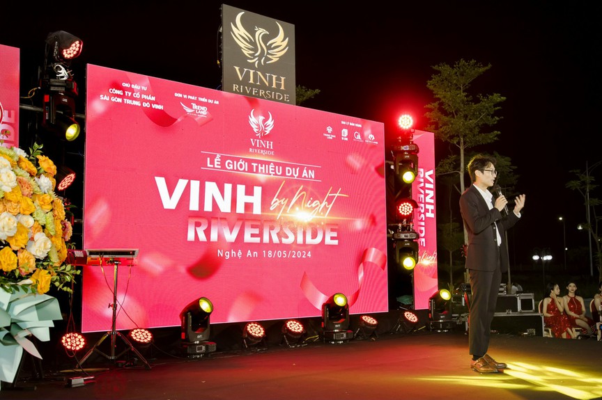 Bùng nổ từng khoảnh khắc trong sự kiện Lễ giới thiệu dự án "Vinh Riverside By Night"- Ảnh 3.