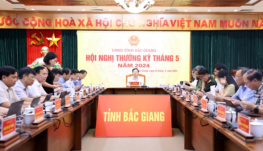 Bắc Giang yêu cầu đẩy nhanh tiến độ GPMB và giải ngân vốn đầu tư công- Ảnh 1.