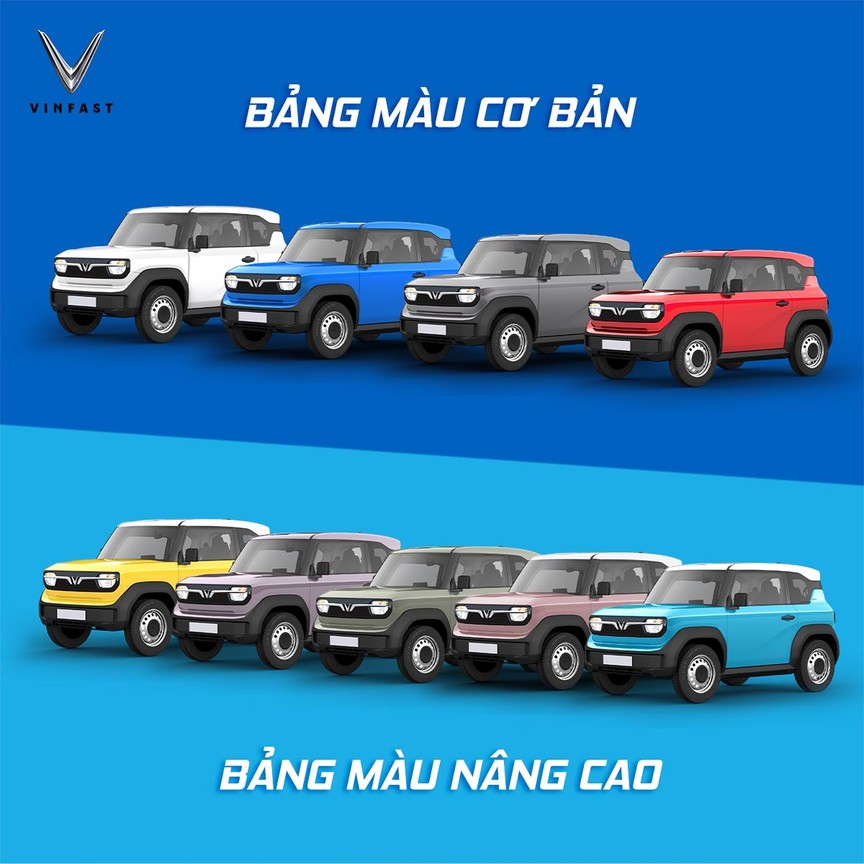 Mẫu xe nhiều lựa chọn màu sơn nhất Việt Nam gọi tên VinFast VF 3- Ảnh 1.