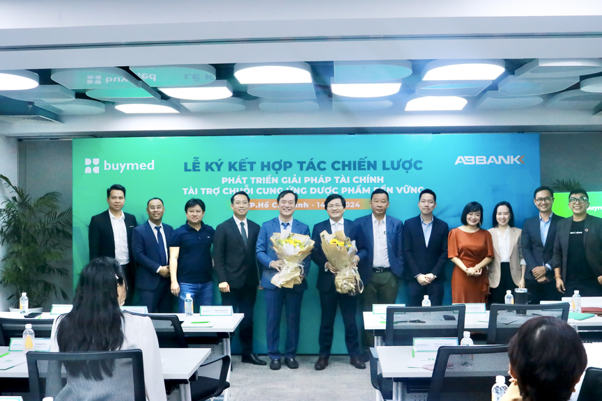 Buymed và ABBANK hợp tác chiến lược triển khai "Phát triển giải pháp tài chính tài trợ chuỗi cung ứng dược phẩm bền vững"- Ảnh 3.