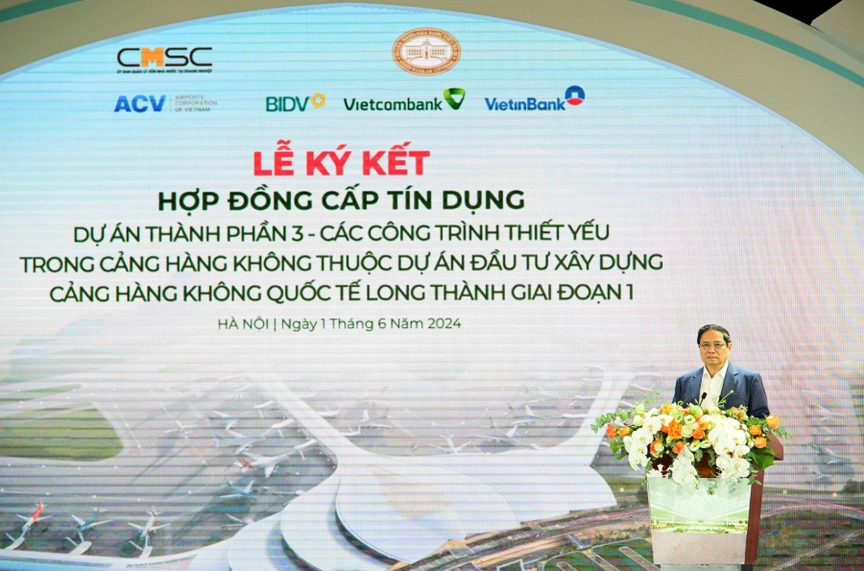 Vietcombank và ACV tổ chức lễ ký kết hợp đồng cấp tín dụng (hợp vốn) trị giá 1,8 tỷ USD cho dự án Cảng hàng không quốc tế Long Thành- Ảnh 3.