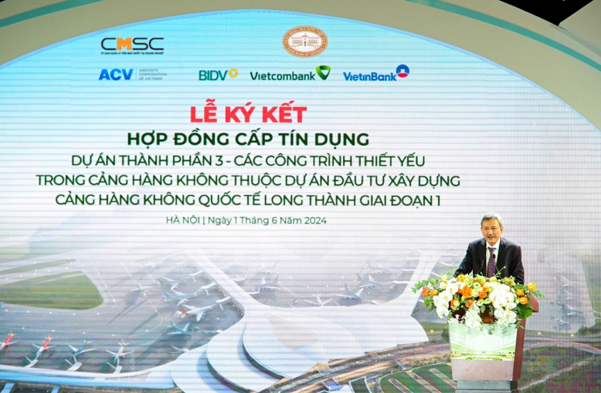 Vietcombank và ACV tổ chức lễ ký kết hợp đồng cấp tín dụng (hợp vốn) trị giá 1,8 tỷ USD cho dự án Cảng hàng không quốc tế Long Thành- Ảnh 2.