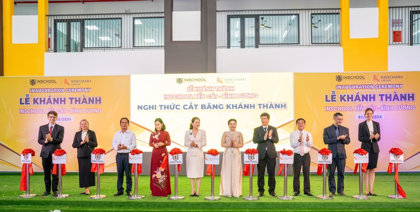 Bình Dương: Kim Oanh Group khánh thành trường INschool Bến Cát- Ảnh 1.