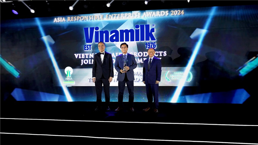 Vinamilk – Doanh nghiệp sữa duy nhất của Châu Á được vinh danh tại giải thưởng quốc tế về “Green Leadership”- Ảnh 1.