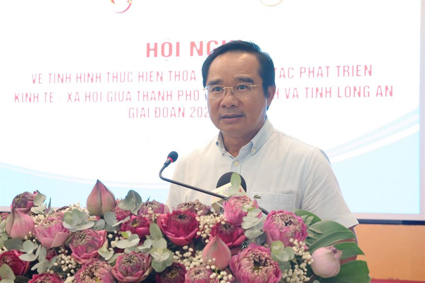 Long An – TP. Hồ Chí Minh thoả thuận hợp tác kinh tế - xã hội giai đoạn 2023-2025- Ảnh 2.