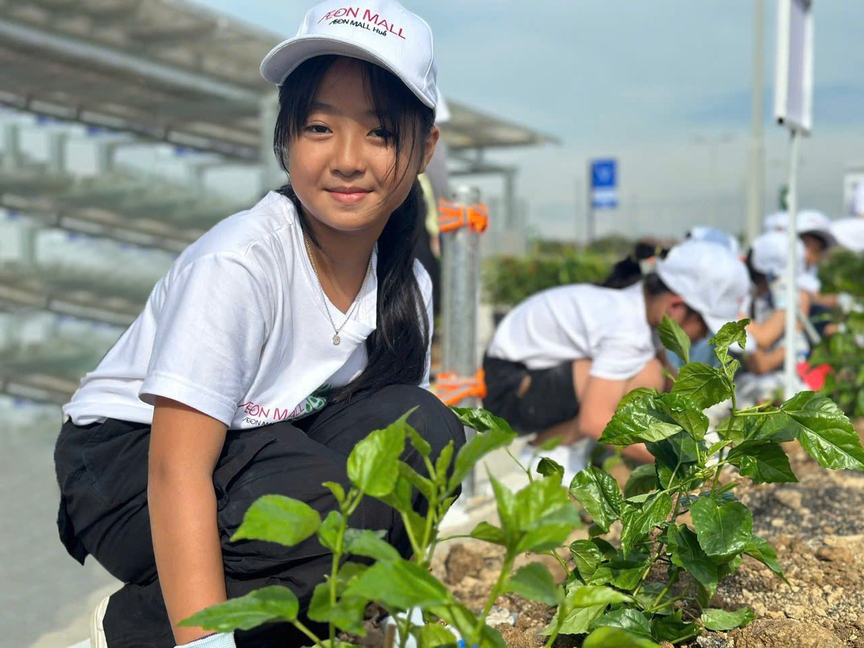 "Ươm mái nhà xanh, vun nhịp sống lành" cùng AEON MALL Huế- Ảnh 2.